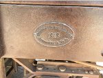 Manufacturers Mark on Hijaza Rail Car